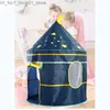 Speelgoedtenten dropshipping kindert tent huis draagbare kasteel kinderen tipee spelen tent bal zwembad camping speelgoed verjaardag kerstbuiten cadeau Q231220