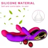 Dongs Dual Motors Dildo Giocattolo del sesso Vibratore per le donne Vibratori Femmina anale Vagina Clitoride Masturbatore adulti Negozio strumento sessuale per pene 231219