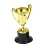 30 PCS Mini Plastic Gold Cups Trophies for Party Children Early Learning Toys Prizes 231220