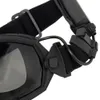 Taktisk vindtät glasögon Anti-dimma Goggle Airsoft paintball skidhjälmglasögon ögonskyddsglasögon utomhussporttillbehör 231220