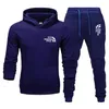 Men's Tracksuits brand two piece set men zip jacket sweatpants joggers sweatsuit tracksuit men sportswear hoodie pants male top
