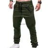 メンズジーンズの服スタイリッシュな男性ドライニング調整可能なポケットパンツパンツ男性ズボンストライプL231220