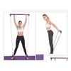Bandes de résistance Yoga Pl Rodsportable Home Band Pilates Gym Fitness Training pour Pilate Exercise Stick Toning Bar Workout5778150 Drop Dhbe6