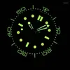 Armbanduhr Stahldive Herren mechanische Tauchwachen 316L Retro Edelstahl Luminöser sackter Saphirglas 300 m wasserdichte Uhr