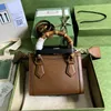 Diana Mini Tote Bag 20 cm Aria Designer Bag 10a Lustro Oryginalne skórzane torby krzyżowe Lady torebka G068 Bag worka dla kobiet worka na ramię