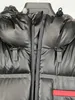 Herrarna ner parkor herrar ner jackor parka kvinnor svart puffer jacka huva premium casual utomhus vinter varmt förtjockad brun designer rockar huva toht