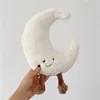 Ins Sun Moon Plush Pillow Car Office Sofa Cushion Baby Sleep Prisked Toys Gift Kids Bedroom Decoration Throw Pillows PO Props 231220