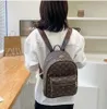 2023 High Quality Designer Bag Designer Backpack Fashion Presbyterian Gold Button Cord Coating Canvas Paired with PU Book Bag Backpack Backpack Backpack