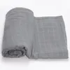 Couvertures 70% bambou 30% coton coton couverture de coton swaddle wrap sleepsack sheild couleurs de bain serviette de serviette pour cadeau de douche né