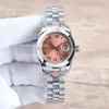 Clássico das mulheres relógio automático pulseira de aço mecânico qualidade perfeita negócios relógios de pulso concha rosto feriado senhora relógios presente montres de