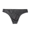 Underpants Men Sexy Striped Thong Briefs Comfortable Soft Pouch G-string Jockstrap Underwear Bikini Breathable Sweat Lingerie