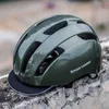 Cascos de escalada para hombre y mujer, casco de Ciclismo de Carretera de ciudad con luz trasera, visera extraíble, novedad de 2021