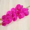Dekorativa blommor 32 "Artificial Phalaenopsis Orchid Stem Plants for Home Decor