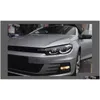 カーヘッドライトカーヘッドライトアセンブリダイナミックストリーマーターンシグナルインジケーターVW Scirocco R LED HEADLIGHT HIGH BEAM HEADランプドロップDHBHX