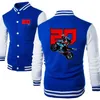 Yeni Gençlik Fabio Quartararo Motosiklet Rider Racing Streetwear Plus Velvet Beyzbol Üniforma Moda Trendi Baskı Ceketi