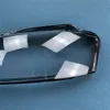 Tampas do farol dianteiro do carro caso de vidro transparente abajur lâmpada escudo capa de lente automática para audi a3 s3 2008-2013