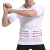 Mäns bantning shaper hållning väst man mage buk korrigerande komprimering kropp modellerar fett bröst mage skjorta korsett 231219