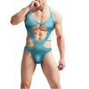 Erkekler vücut şekillendiricileri seksi iç çamaşırı mayo plaj bikini tulum bodysuit 1306