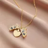 Pendentif Colliers Karopel Picture Crystal Butterfly Ouvrable Po Box Collier Blue Wing Memorial Gift303J