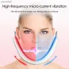 Elektryczne masażerki EMS V-twarz urządzenie kosmetyczne Inteligentne elektryczne V-twarz Massager Podnoszenie twarzy do usunięcia podwójnego podbródka Skórka Zakłócanie231220