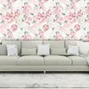 Plain Rose Peel and Stick Home Decor Self Adhesive Wallpaper Study Bedroom Living Room Wall Furniture Makeover Removable Sticker 231220