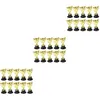 30 PCS Mini Plastic Gold Cups Trophies for Party Children Early Learning Toys Prizes 231220