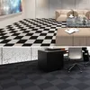 Mattor 10st Selfadhesive Carpet Square 30x30cm Peel och Stick avtagbar klistermärke för DIY Heminredning Väggplattor Hall inomhus 231219