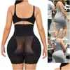 Taille Tummy Shaper Naadloze Vrouwen Butt Lifter Controle Slipje Hoge Heup Gewatteerde Panty Body Compressie Dij Slimmer Shapewear 210305 Dr Dhhei