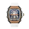 RichardMiler Luxusuhren für Herren, automatische Armbanduhren, RichardMiler Handaufzug, Tourbillon Aerodyne Herrenuhr HBV2