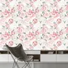 Plain Rose Peel and Stick Home Decor Self Adhesive Wallpaper Study Bedroom Living Room Wall Furniture Makeover Removable Sticker 231220