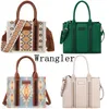 Bolso de diseñador Bolso de hombro para mujer bohemio Wrangler Lienzo Bolso de playa Bolso de compras Bolso de diseñador de calidad Bolso cruzado de moda para hombre