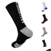 Herrensocken Mode USA Professionelle Elite Basketball Socken Lange Knie Athletic Sport Männer Kompression Thermal Winter 2022 FY7322 082572 Dhdv1