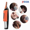 Micro Precision Eyebrow Ear Nose Trimmer Removal Clipper Shaver unisex Personlig elektrisk ansiktsvård Hårtrimer med LED -ljus 231220