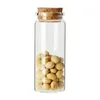 4st Dia 78mm 1000 ml glas godisflaskor med korklock kryddor som önskar flaskor förvaringsflaskor diy piller hantverk behållare