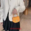 Borse in pelle di stilista di lusso 2023 Nuova mini sacca da sella versatile a una spalla con logo originale