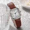 HBP Fashion Womens Sports Women Business Stal nierdzewna kwarc zegarki Lady Casual Leather Watch Montres de Luxe