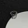 Pierścienie miłosne mężczyzn Pierścień Diamond Kobiet marka Pierścień plastrowana para biżuteria na kochanki puste zespołowe pętla palenia ślubne klejnoty gifle 19 grudnia