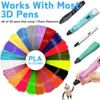 3D 프린팅 펜 2023 Funny Set DIY 어린이 생일 Chrismas Years Gift Boy Girls Pla Filament Pens 231219