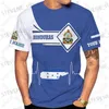 Herren T-Shirts Honduras Flagge Grafik Unisex T-Shirts Sommer Casual Streetwear Herrenmode Jersey Boy Übergroße T-Shirts KurzarmSportbekleidung T231220