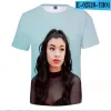 Camiseta con estampado 3D de la cantante Selena Quintanilla, camiseta divertida de manga corta con cuello redondo para mujer y hombre, camisetas gráficas, ropa de calle