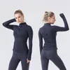 Mulheres jaqueta de yoga definir treino esporte casaco de fitness esportes secagem rápida activewear superior sólido zip up moletom sportwear