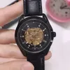 Мужские часы высокого качества дизайнерскиеOmegwatches WIS Big Flywheel Pin Полнофункциональные механические брендовые часы с ремнем в прямом эфире