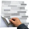 Waterproof Peel and Stick Backsplash Vinyl Smart Tile Self Adhesive Kitchen Wall Sticker 231220