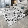 Französischer Stil, der alte Methoden wieder herstellt, um den Plüschteppich Zebra Wohnzimmer Teetisch Schlafzimmer Verdickung Bettauflage 231220 zu verdicken