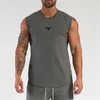 Heren Tanktops Heren Bodybuilding Katoen Ademend Gym Fitness Casual O-hals T-shirt Vochtafvoerend Mouwloos Zomer Koel gevoel