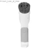 Brosses de nettoyage Épurateur électrique sans fil épurateur électrique douche brosse de nettoyage nettoyant pour salle de bain cuisine carrelage outil de nettoyage Q231220