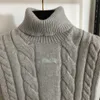 Gilet de styliste pour femmes, vêtements d'été, mode poitrine, logo fille, haute qualité, col roulé, pull sans manches, nouveauté décembre 20