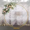 1.2/1.5/2.1m Ballong Round Arch Backdrop Flower Display Set Stand Hold Mental Frame Kit Birthday Wedding Party Decor 231220