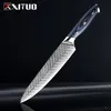 XITUO High Quality 8 inch EAMASCUS Chef LNIFE AUS10 Stainless Steel Kitchen LNIFE Japanese Santoku Cleaver Meat Slicing LNIFE2781