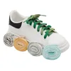 Accessoires voor schoenonderdelen Weiou Kant 20 mooie kleuren Dikte Tie-dye Touwen 8 MM Plat type Artistiek Sneaker Laarzen Koord 60-180 CM Schoenaccessoire Groothandel 231219